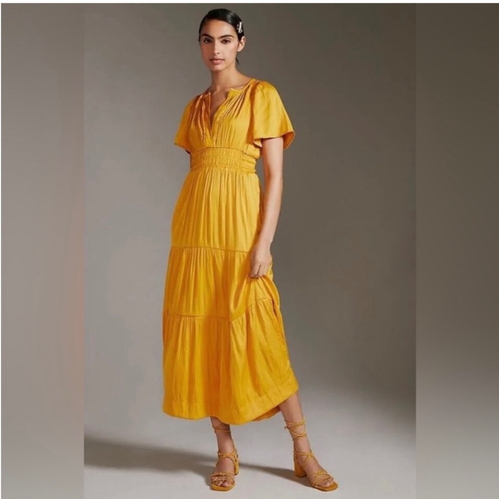 Anthropologie somerset maxi dress